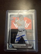 2024 Bowman 1st Ip Autograph White Sox MLB Caleb Bonemer