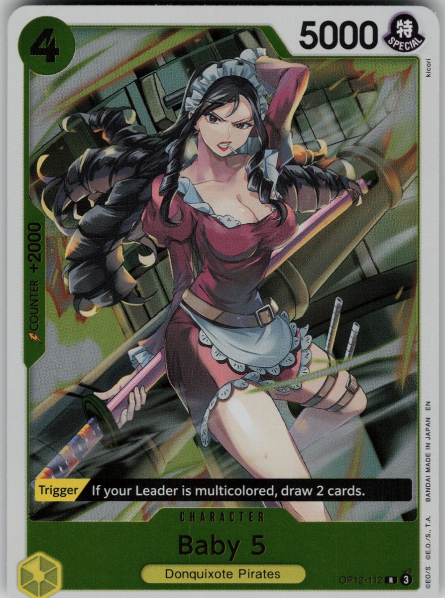 Baby 5 (112) Holo OP12-112 Legacy of the Master One Piece TCG | eBay