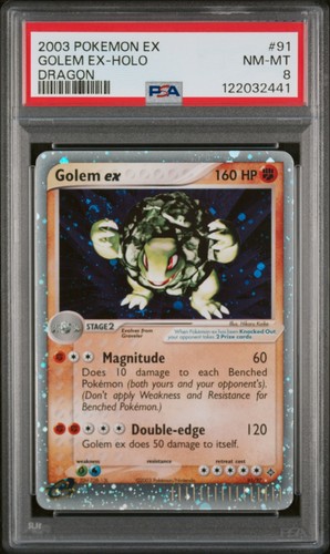 Golem ex graded PSA 8 for sale on eBay