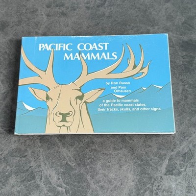 Pacific Coast Mammals Vintage Guide to Local Mammals by Russo & Olhausen
