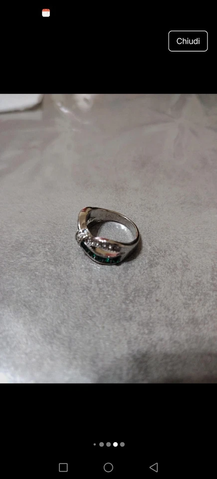 Anello Argento Placcato - Immagine 3 di 4