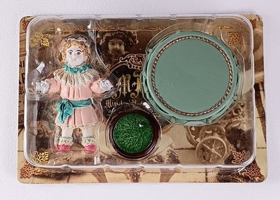 Eden BeBe Bisque Doll - Kaiyodo Miniature Antique Museum Figure From Japan