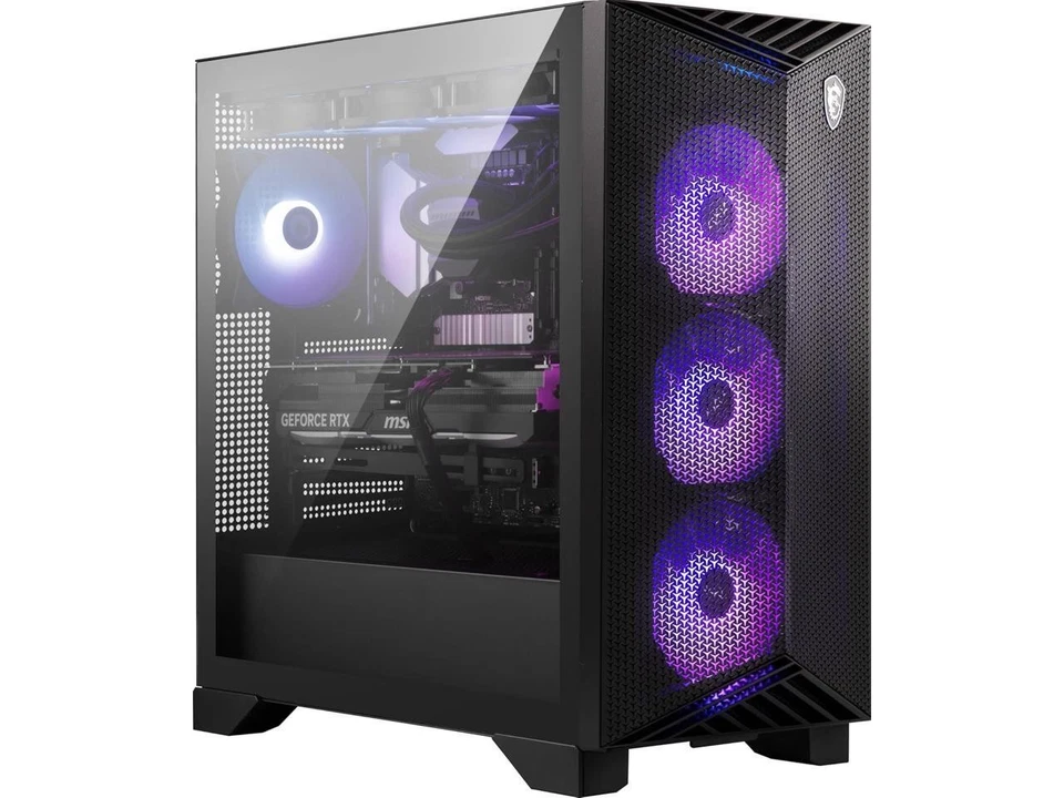 MSI AEGIS ZS2 Gaming Desktop AMD Ryzen R9 7900X RTX 4070 SUPER 32GB 2TB SSD W11H