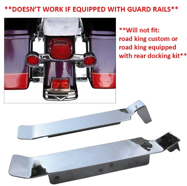 Fender Saddlebag Filler Panels 1993-2008 Harley Davidson Road King