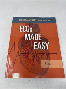 ECGs Made Easy by Barbara J. Aehlert 2022, Paperback 7th Edition Elsevier