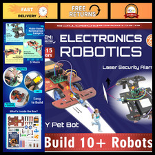 10-in-1 STEM Robotics Kit for Kids Ages 8-12 - Electronics Learning Toy