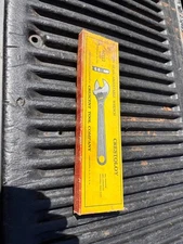 CRESTOLOY THIN HEAD ADJUSTABLE WRENCH CRESENT TOOL COMPANY EMPTY BOX, AC112