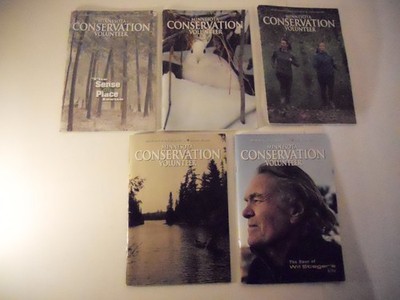 MINNESOTA CONSERVATION VOLUNTEER  MAGAZINE LOT OF 5 WILL STEGER'S LIFE  2025 +4