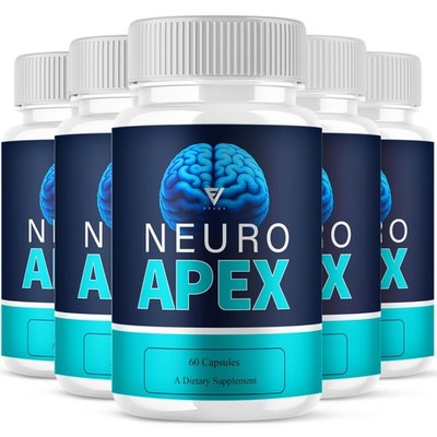 (5 Pack) Neuro Apex Brain Health Support, NeuroApex Supplement (300 Capsules)