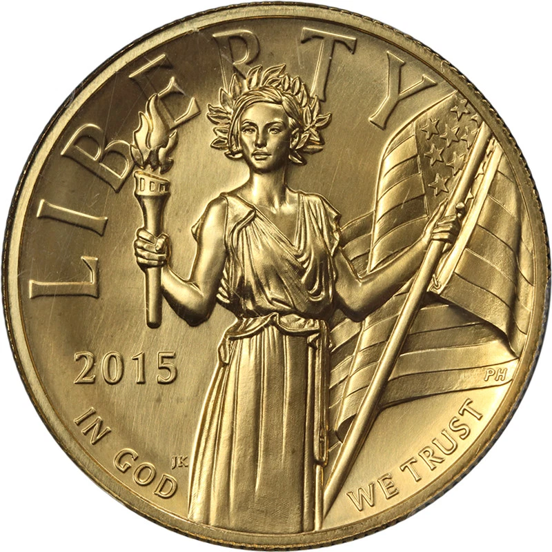 2015-W American Liberty Series $100 Gold High Relief PCGS MS69 1st Strike Moy