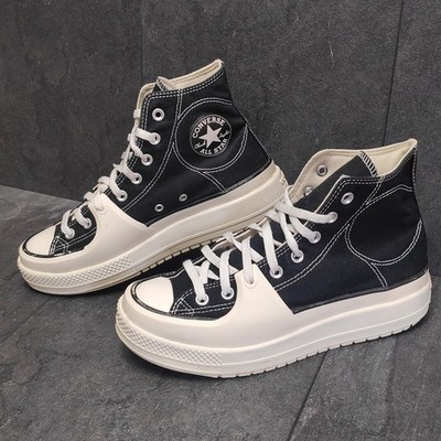 Converse Chuck Taylor All Star Construct A05094C   Schwarz Weiß   Gr. 42,5