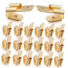 Pcs Piggyback Spade Connectors, 3 Way Adapter Dual Male to Single Female 25