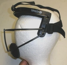 RIP-IT Defense Pro Youth Softball Face Mask Black Protective Face Shield Guard