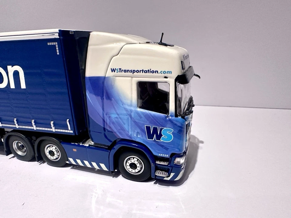 Tekno WS Transportation Scania R450 New Gen 1:50 Scale Model Truck - Image 2 of 4