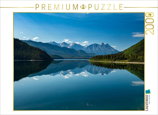 Calvendo Puzzle Lake Muncho 2000 Teile Puzzle Quer | 2000 Teile Lege-GrößE 90X67-image