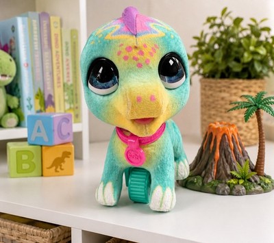 FurReal Friends Dino Roarin  Tyler Interactive Dinosaur Plush Hasbro Toy No Leas