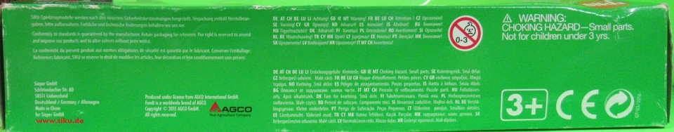 SIKU 1989 Fendt 936 With Hook Lift Chassis And Dump Truck Joskin 1:50 New Boxed - Image 4 of 4