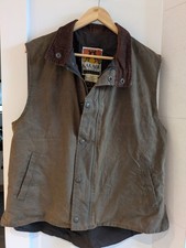 Rugged Oilskin vest made by Kakadu Traders Austrlia Size Xsm/Sm VINTAGE