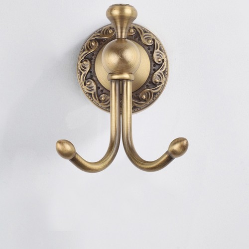Antique Clothes Hook Bathroom Hardware Bedroom Use High-quality Brass Material - Picture 3 of 12