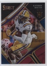 2023 Select Draft Picks Field Level Tri-Color Prizm 110/199 Kayshon Boutte 0ps8