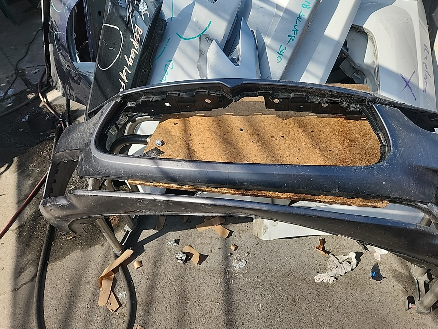 2014 2015 2016 2017 Maserati Ghibli Front Bumper Cover OEM Used 