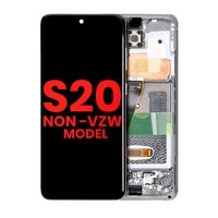 Oled-Display Mit Rahmen FüR Samsung Galaxy S20 5G (Non-Verizon 5G Uw Rahmen) (Af