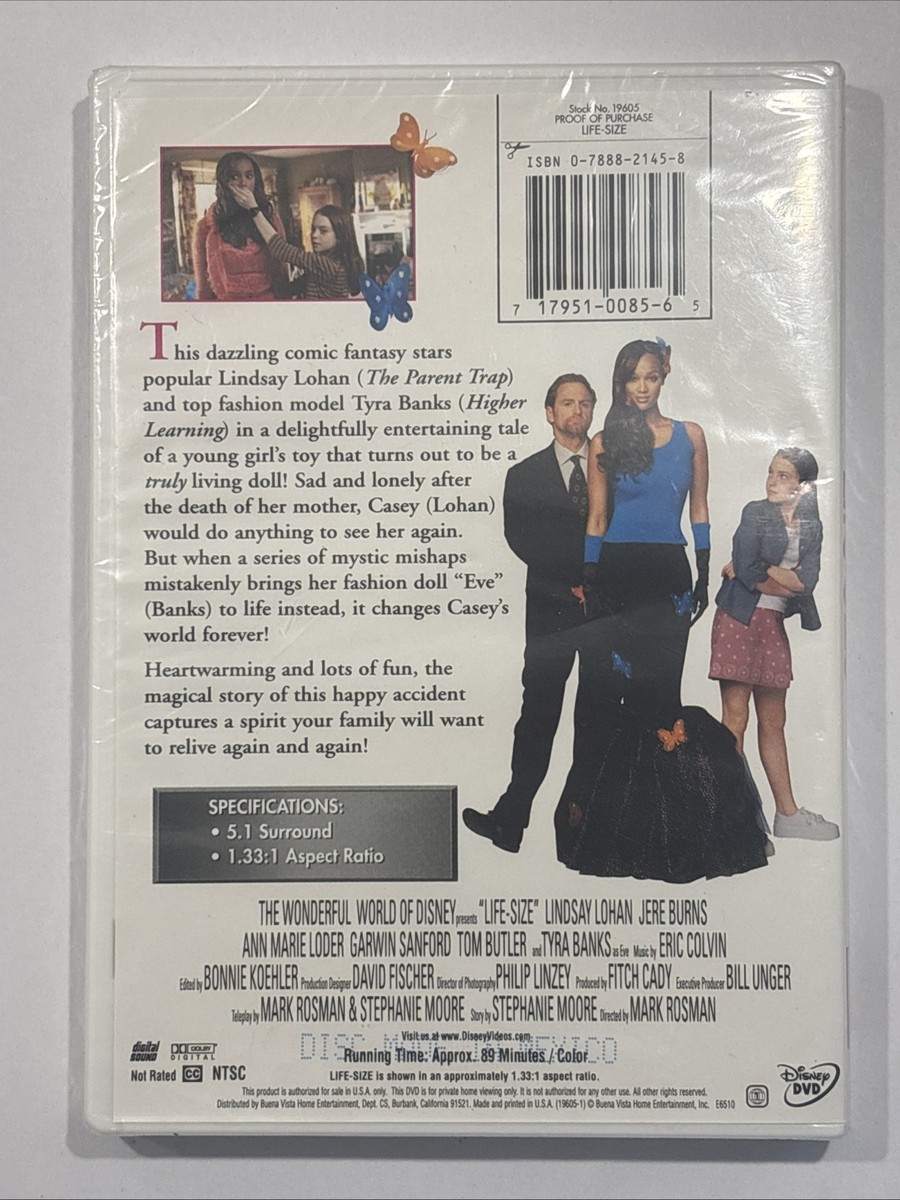 Life-Size (DVD, 2000) for sale online | eBay
