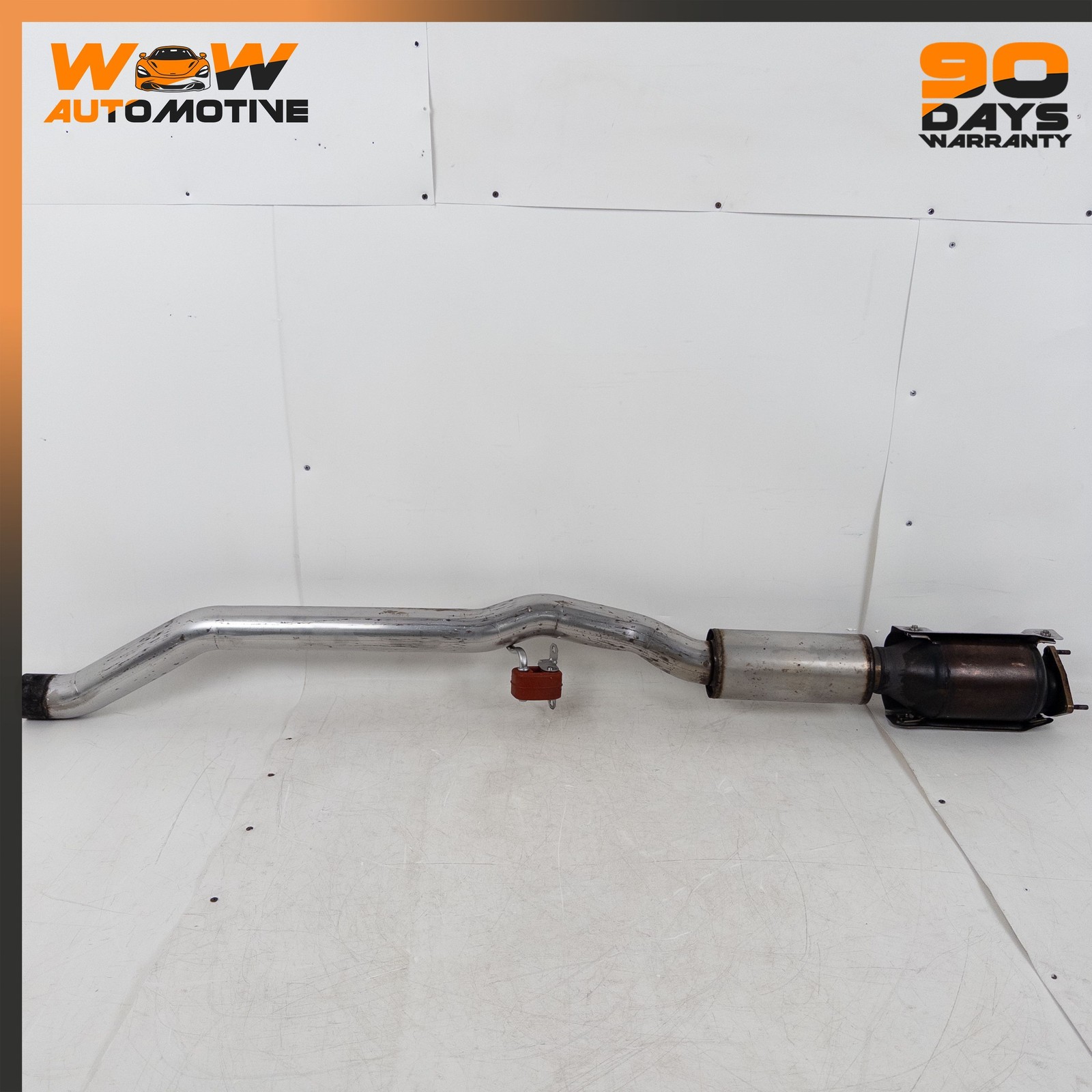 04-10 BENTLEY CONTINENTAL GT LEFT RIGHT MIDDLE EXHAUST DOWNPIPE ASSEMBLY OEM