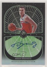 2019 Panini Obsidian Galaxy Electric Etch Green 20/25 Bogdan Bogdanovic Auto 0q3