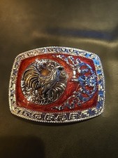 Belt Buckle W Rooster