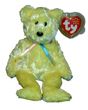 Ty Beanie Baby   SHERBET the Yellow Bear 8.5" NEW MWMTs Stuffed Animal Toy