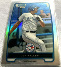 2012 Bowman Chrome Baseball Jon Talley Toronto Blue Jays Refractor# BCP133
