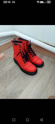 Dr Martens orange 37 sans boite - Photo 1/4