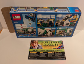 LEGO City 4432 Garbage Truck - Retired - 100% Complete Set w/ Box & Instructions
