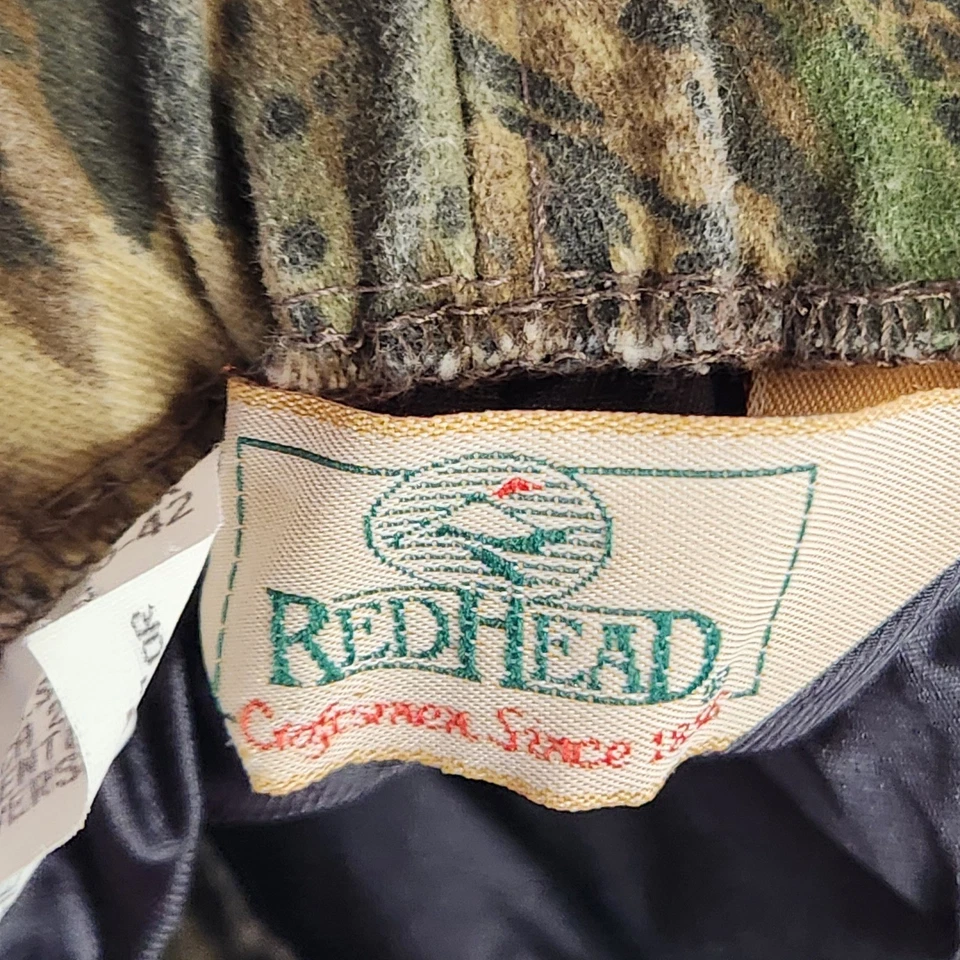 RedHead Camo Gore Windstopper Jacket 2XL Regular + Pants XL Regular USA Made - Image 4 of 4