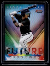 2021 Bowmans Best Future Vibrance Yiddi Cappe Auto Miami Marlins #CPA-YC