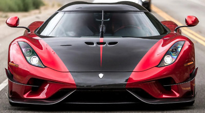 FERRARI Race Car Racing Hypercar Concept Red Custom Built LARGE 1:12SCALE MODEL