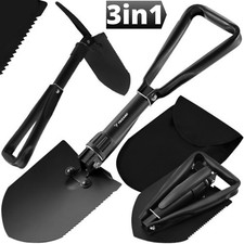 Klappbare Schaufel Klappspatel Multifunktionale Feldspaten Spaten Campingspaten