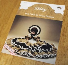 Dumplin Designs  LIBBY  Bed Dolls  Sweet Dreams Crochet Booklet BD507 - GUC