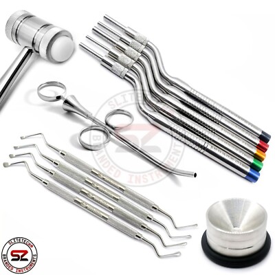 12er Implantat Sinuslift Osteotom Konkav Knochen Mallet Hammer Chirurgie Dental