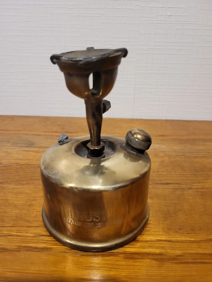 Ancien Réchaud à Gaz ou Pétrole Primus N°71 SWEDEN - Photo 2/3