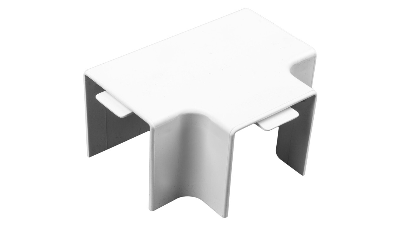 Channel tee WDK 40x40 HT40040RW white 6192548 /4 pcs./ /T2UK