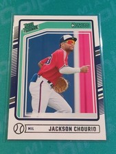 2024 Donruss Baseball Rated Prospects #193 Jackson Chourio, Milwaukee Brewers