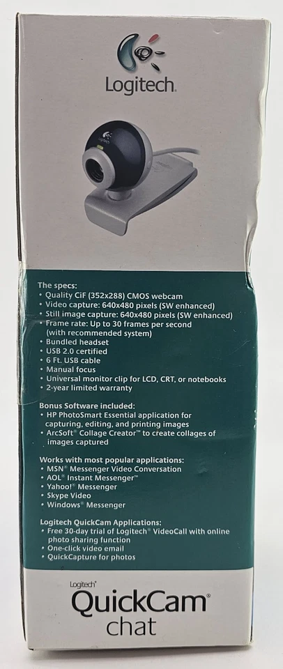 2x Logitech Quickcam 961462-0403 Web Cam - Image 3 of 4