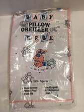 Vintage 1970  s new and sealed baby pillowcase with teddy bears. new old stock