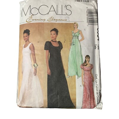 McCall's 3954 Evening Elegance Sewing Pattern - Misses Dress Size 12 14 16 18 20 | eBay McCall's 3954 Evening Elegance Sewing Pattern - Misses Dress Size 12 14 16 18 20 | eBay