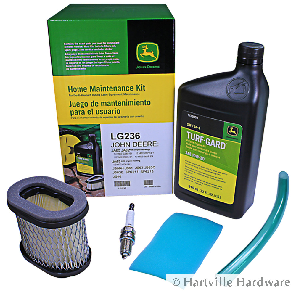 John Deere Original Equipment Home Maintenance Kit #LG236