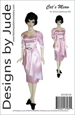 Cat's Meow Doll Clothes Sewing Pattern 45.5cm Iplehouse FID BJD Dolls