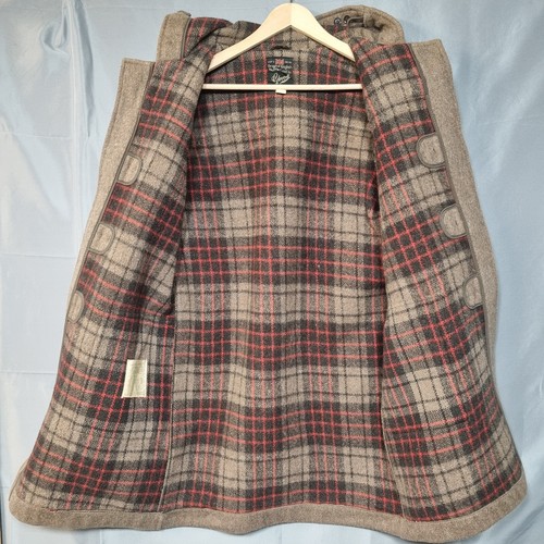 Vintage Gloverall Duffle Coat Men's 40 Medium Brown Wool Blend - Picture 5 of 10