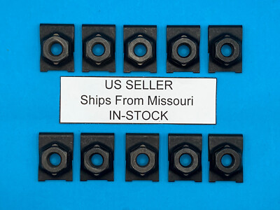Bag Of 10) J-Type Cage Nut 5/16-18 Floating For GM Ford AMC Many - Foto 14